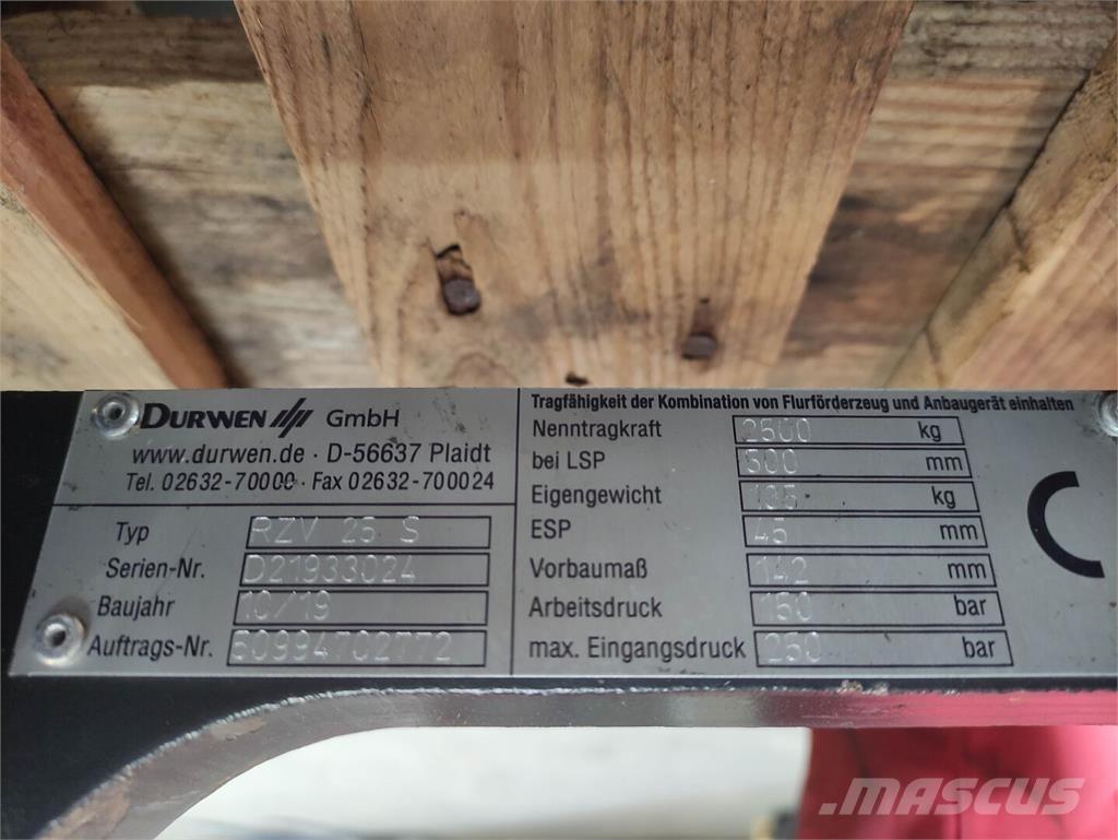 Durwen RZV 25 S Manutention - Autres