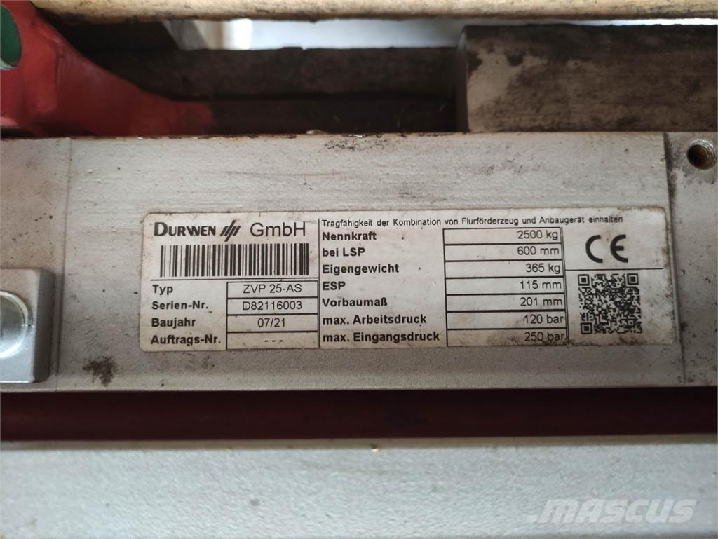 Durwen ZVP25-AS Pince à balle