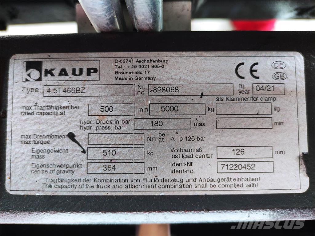 Kaup 4.5T466BZ Manutention - Autres