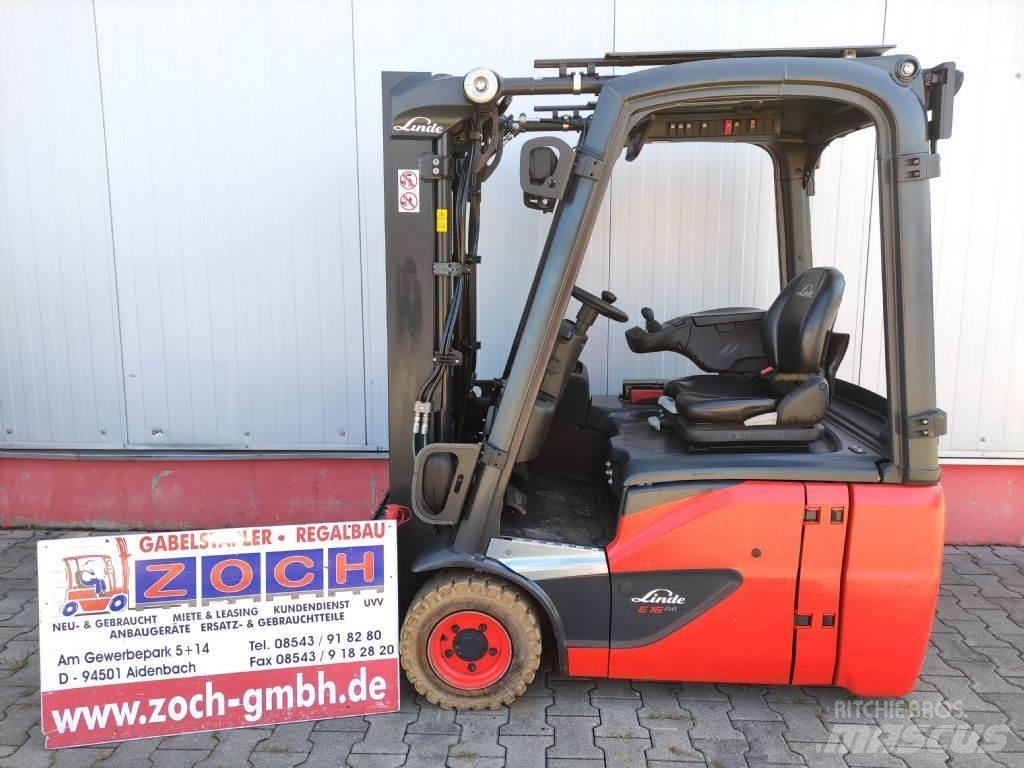 Linde E16C-02-386 EVO Chariots élévateurs électriques