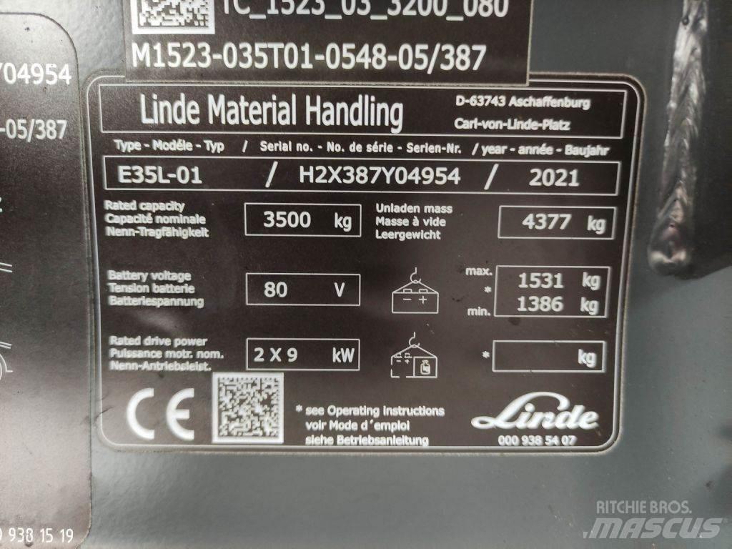 Linde E35L-01-387 Chariots élévateurs électriques