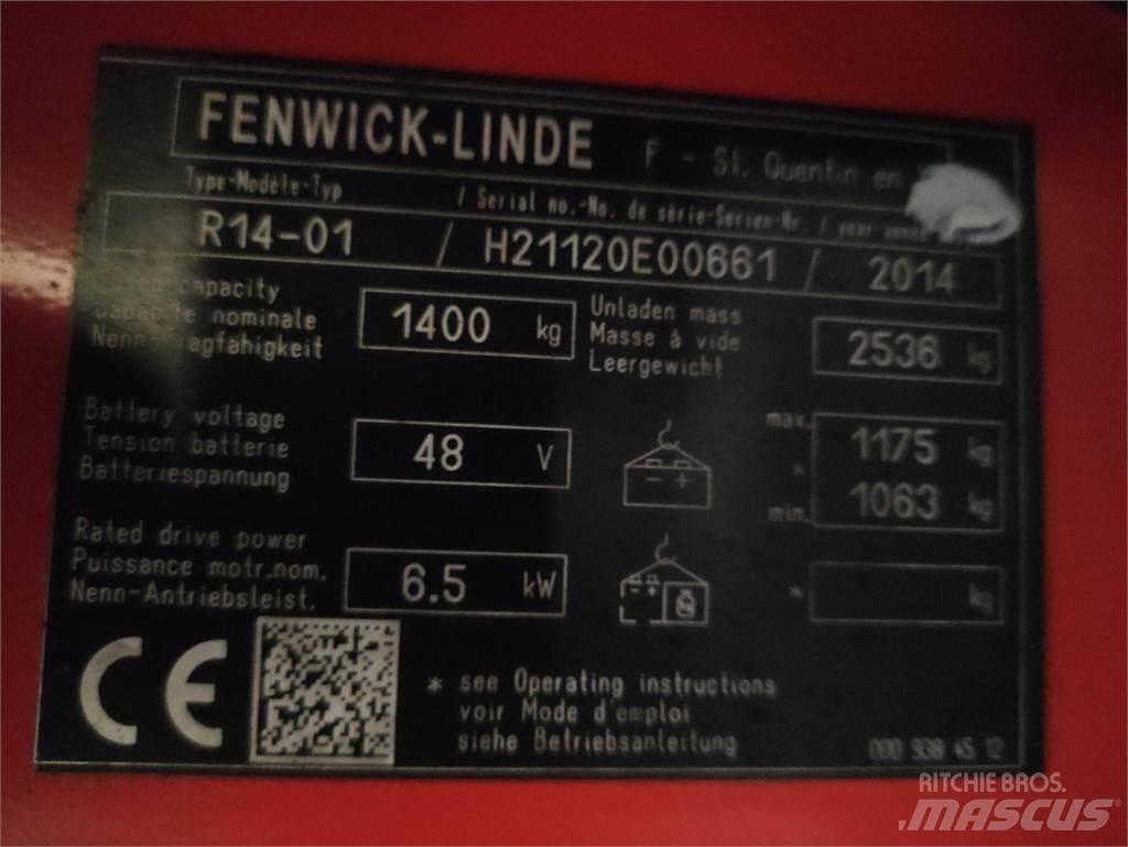 Linde R14-01-1120 Chariot à mât rétractable