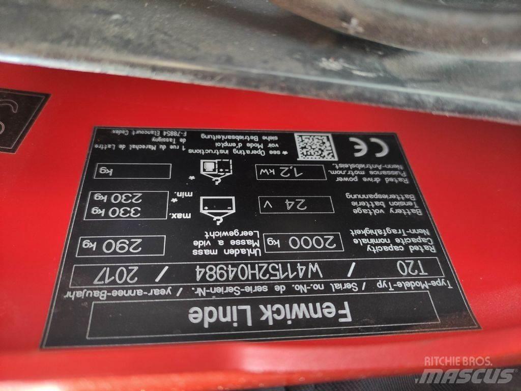 Linde T20 Transpalette accompagnant