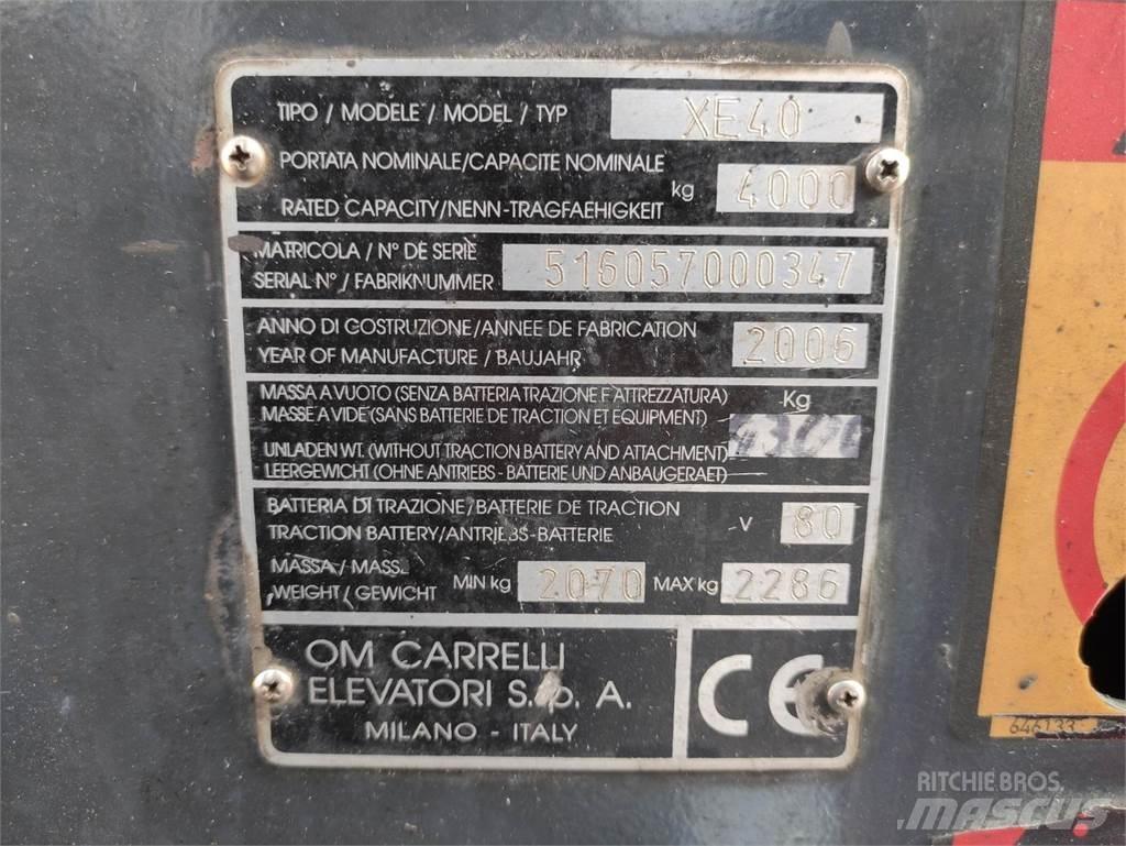 Om-Pimespo XE40 Chariots élévateurs électriques