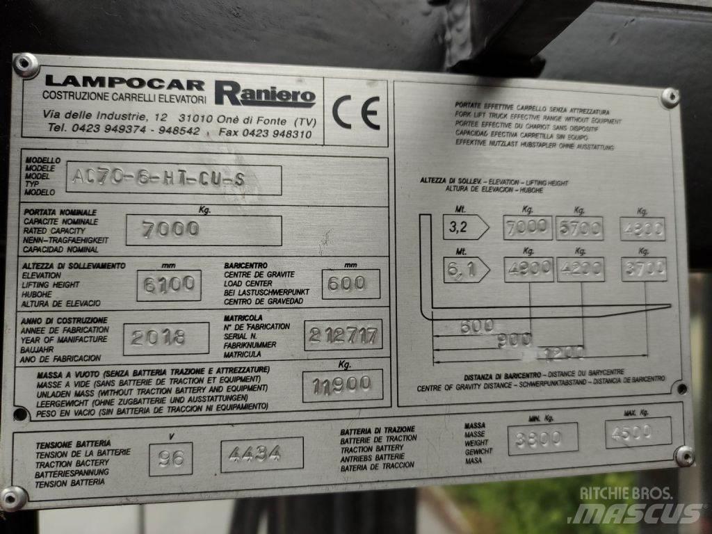 Raniero AC70-6-HT-CU-S Chariots élévateurs électriques