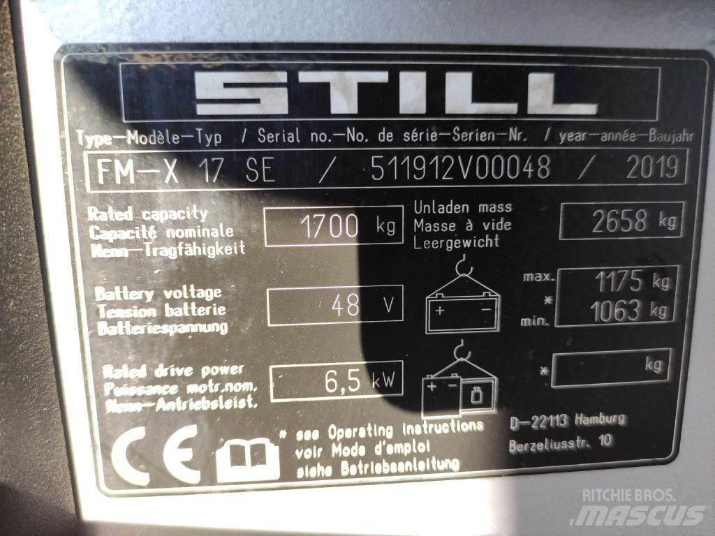 Still FM-X-17-SE Chariot à mât rétractable