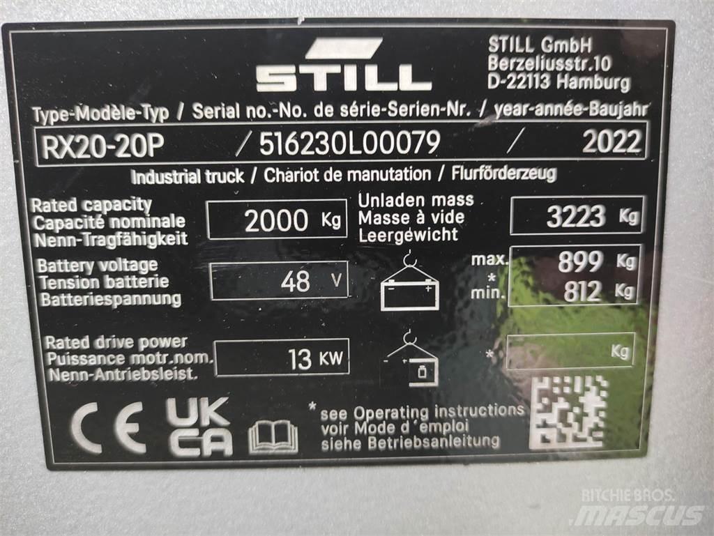 Still RX20-20 P Chariots élévateurs électriques