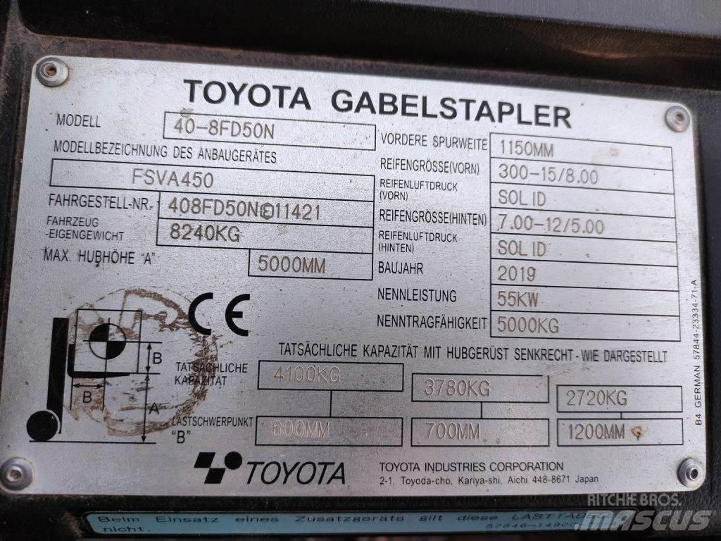 Toyota 40-8FD50N Chariots diesel