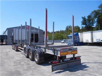 Bodex Holztransporter, 2x LIFT Achse, vollverzin
