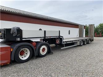Bodex Maskintrailer MED DREJBAR BAGAKSEL!