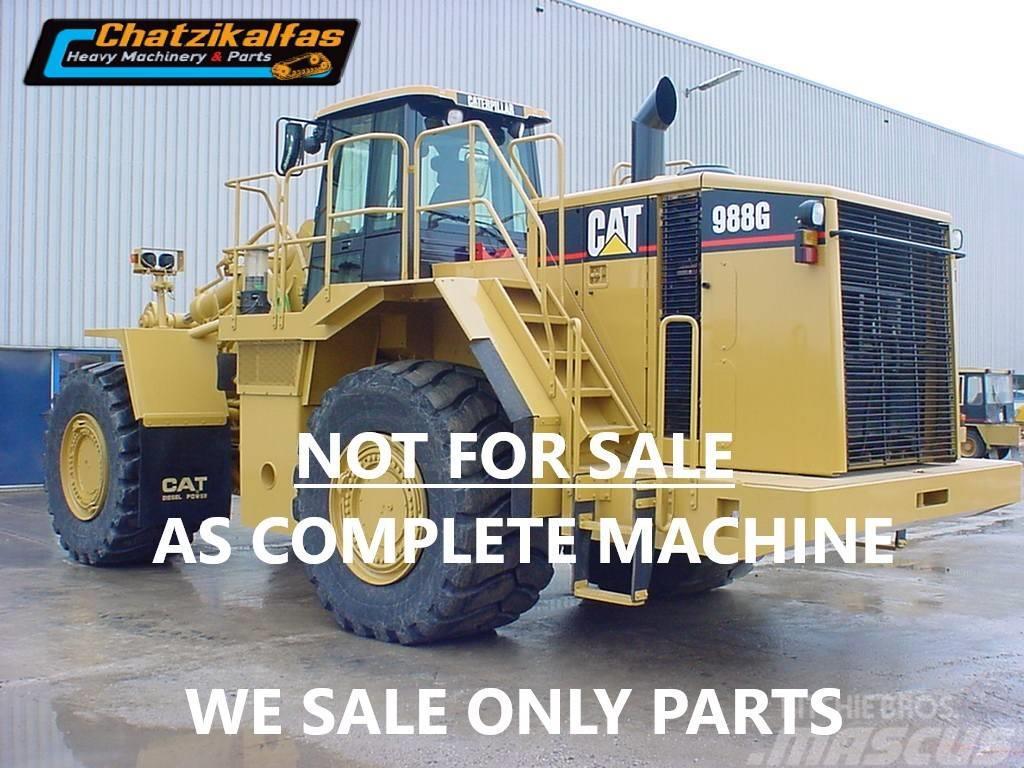 CAT WHEEL LOADER 988G ONLY FOR PARTS Chargeuse sur pneus