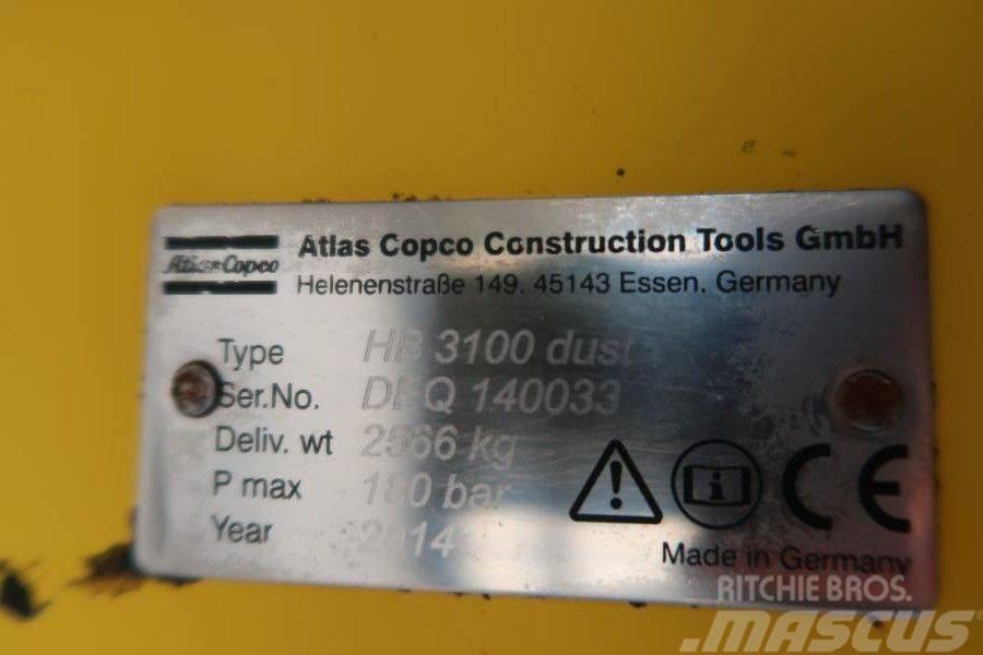Atlas Copco HB3100 DUST Epiroc Marteau hydraulique