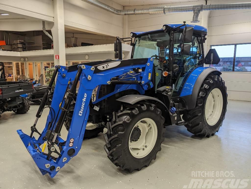 New Holland T5.90 S, Quicke X3S  Omg. lev! Tracteur