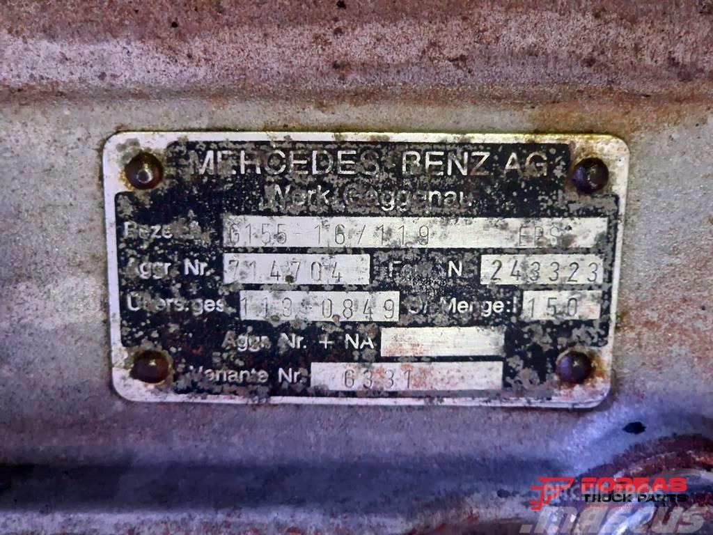 Mercedes-Benz G 155 - 16/11.9 EPS ΧΩΡΙΣ ΑΡΓΟ ΓΡHΓΟΡΟ Boîte de vitesse