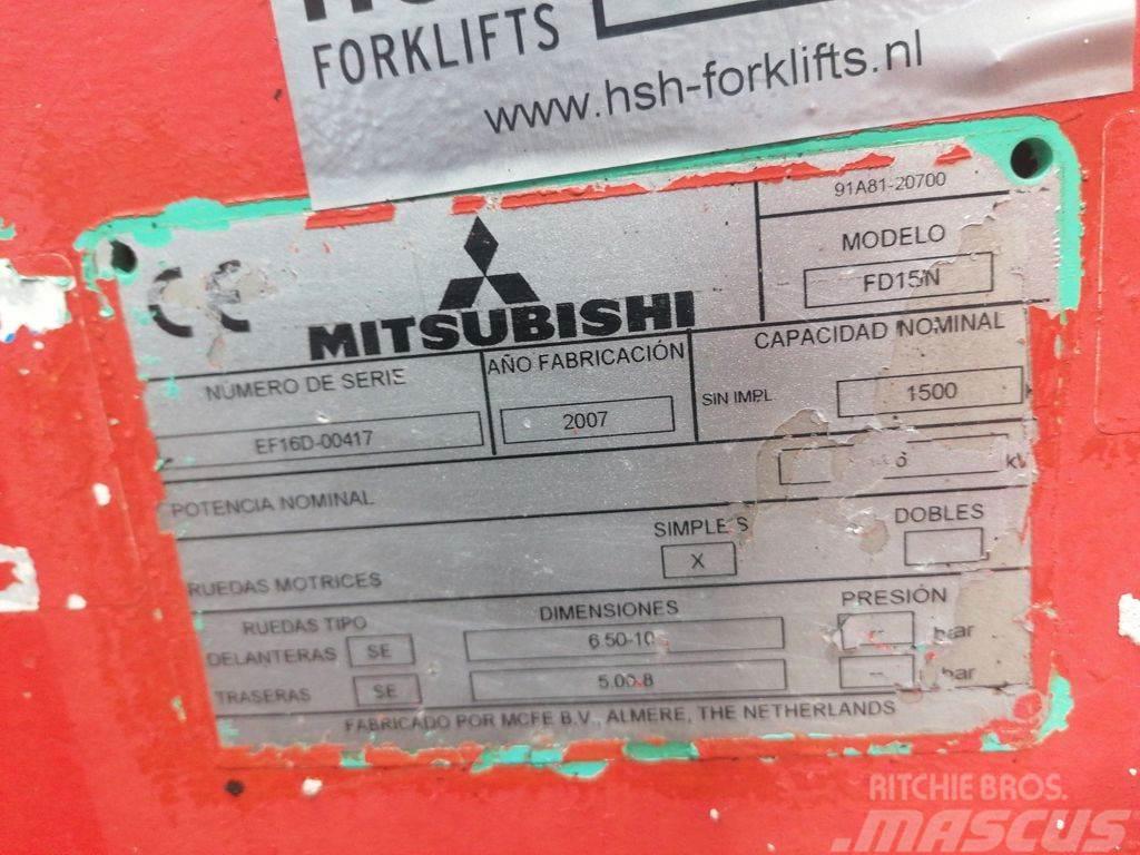 Mitsubishi FD15N Chariots diesel