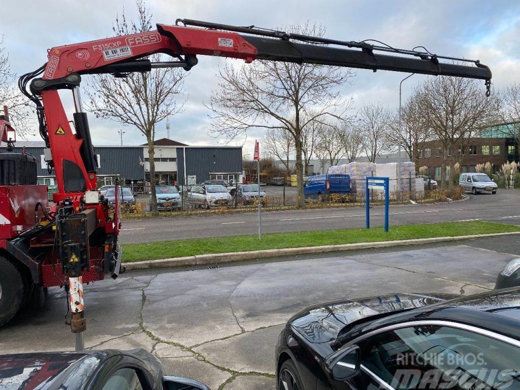 Fassi F315 A.24 + REMOTE + 4X OUTRIGGER F315ACXP.24 Grue auxiliaire