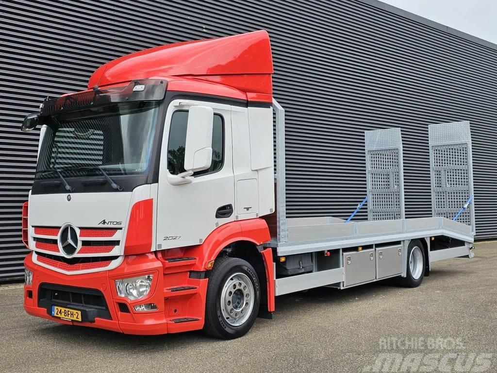 Mercedes-Benz ANTOS 2027 EURO 6 / OPRIJ / MACHINE TRANSPORT Vehicle transporters