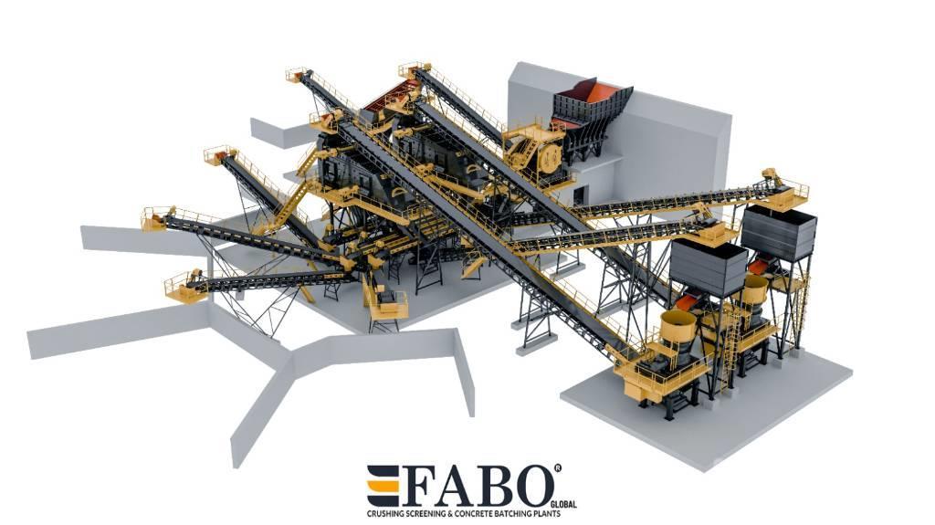 Fabo 500 T/H STATIONARY CRUSHING PLANT Concasseur
