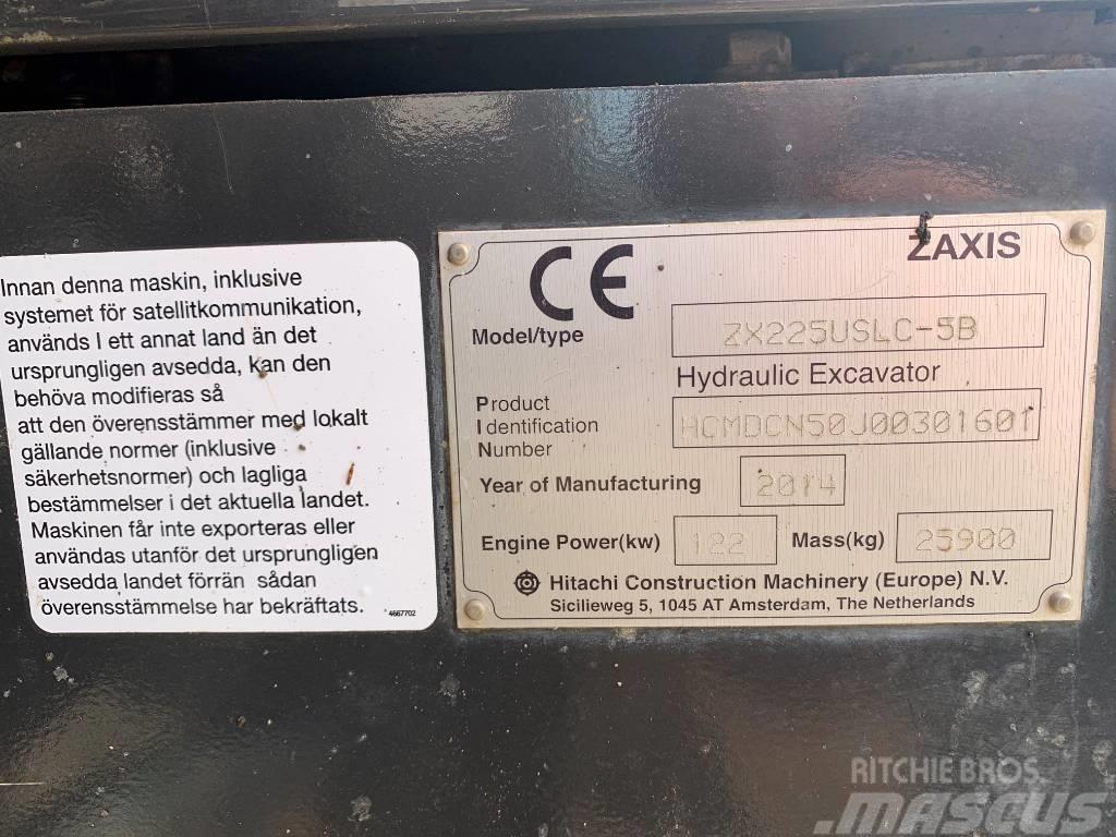 Hitachi ZX 225 USLC - 5B Pelle sur chenilles
