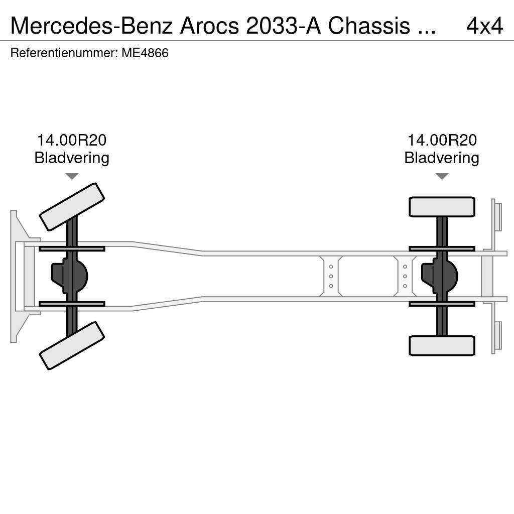 Mercedes-Benz Arocs 2033-A Chassis Cabin (2 units) Châssis cabine