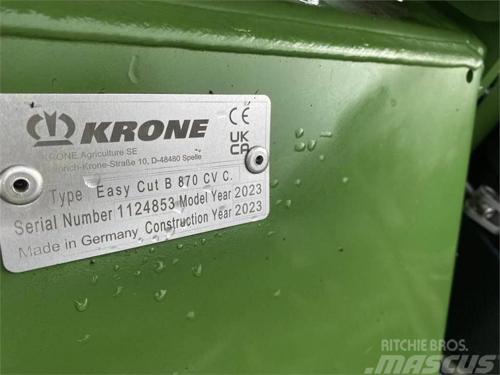 Krone EC B 870 CV Collect Faucheuse