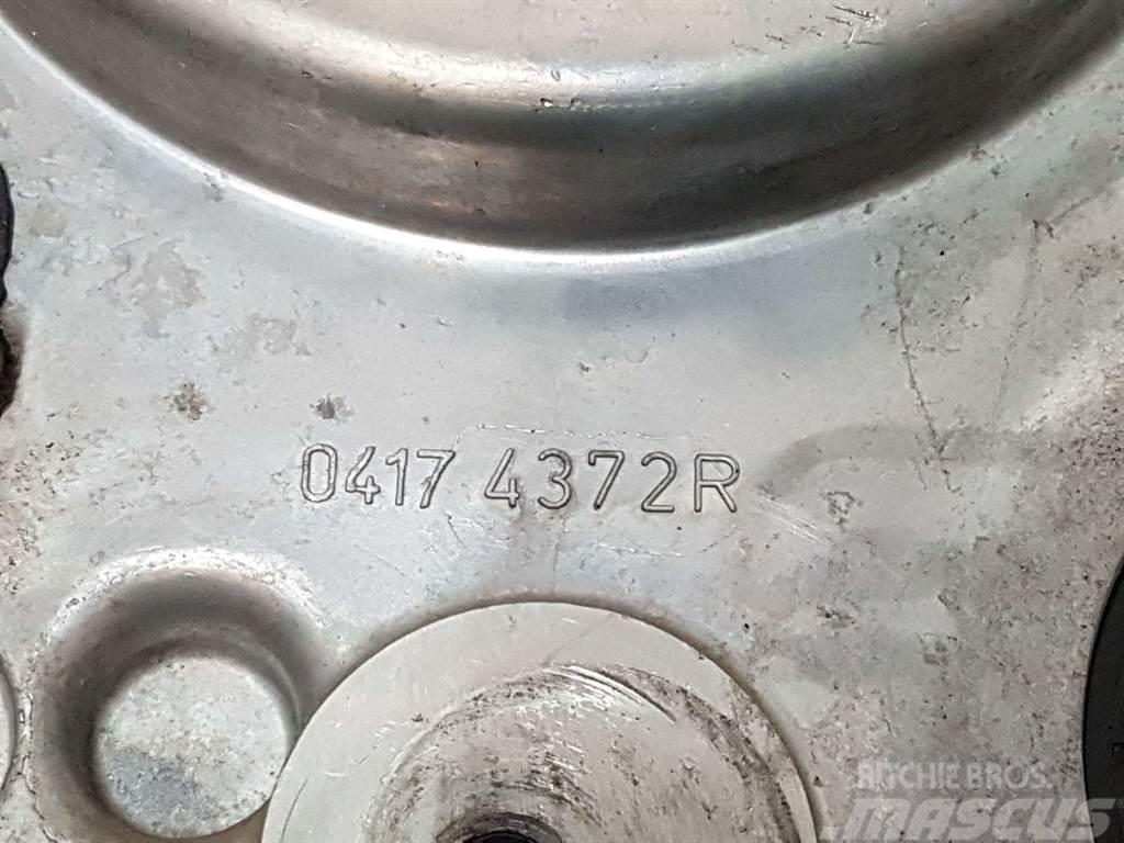 Deutz 04174372 - Gas regulator/Motordeckel Stirngehäuse Moteur