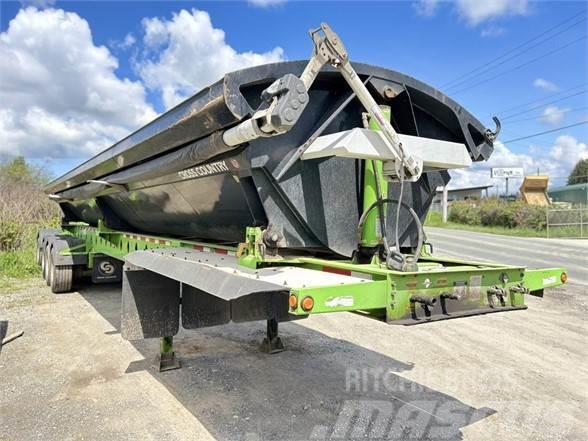  CROSS COUNTRY TRAILERS 490SD QUAD AXLE Remorque benne