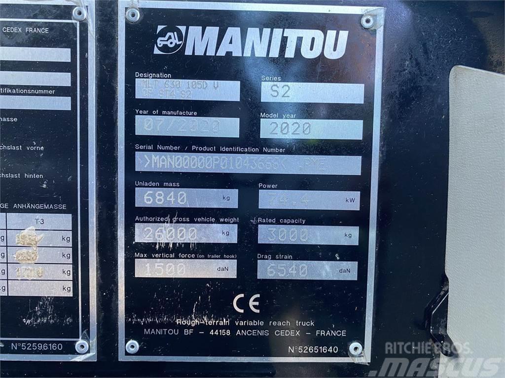 Manitou MLT630-105V CP ELITE Télescopique agricole