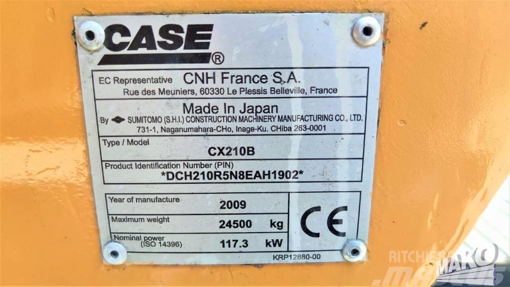 CASE CX 210 B Pelle sur chenilles