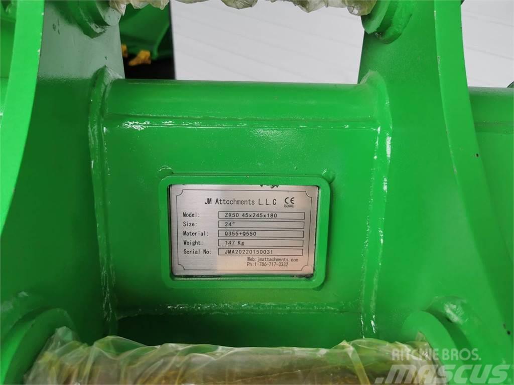 JM Attachments GP Bucket 24" inches Mini Excavator Kobelco SK Godet