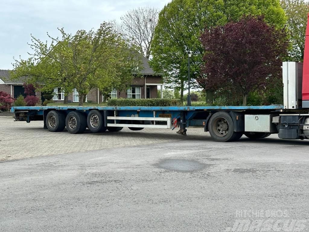 Wielton vlakke trailer Flatbed/Dropside semi-trailers