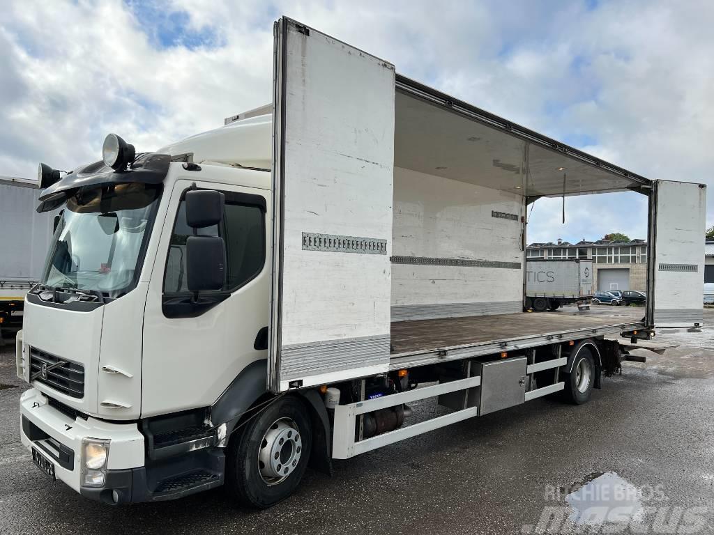 Volvo FL L42R full side opening, full air,sleeping cab Camion Fourgon