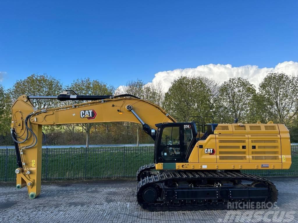 CAT 374 2023 demo with factory CE and EPA Pelle sur chenilles