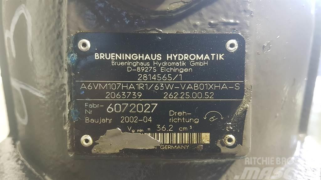Brueninghaus Hydromatik A6VM107HA1R1/63W -Volvo L35B-Drive motor/Fahrmotor Hydraulique
