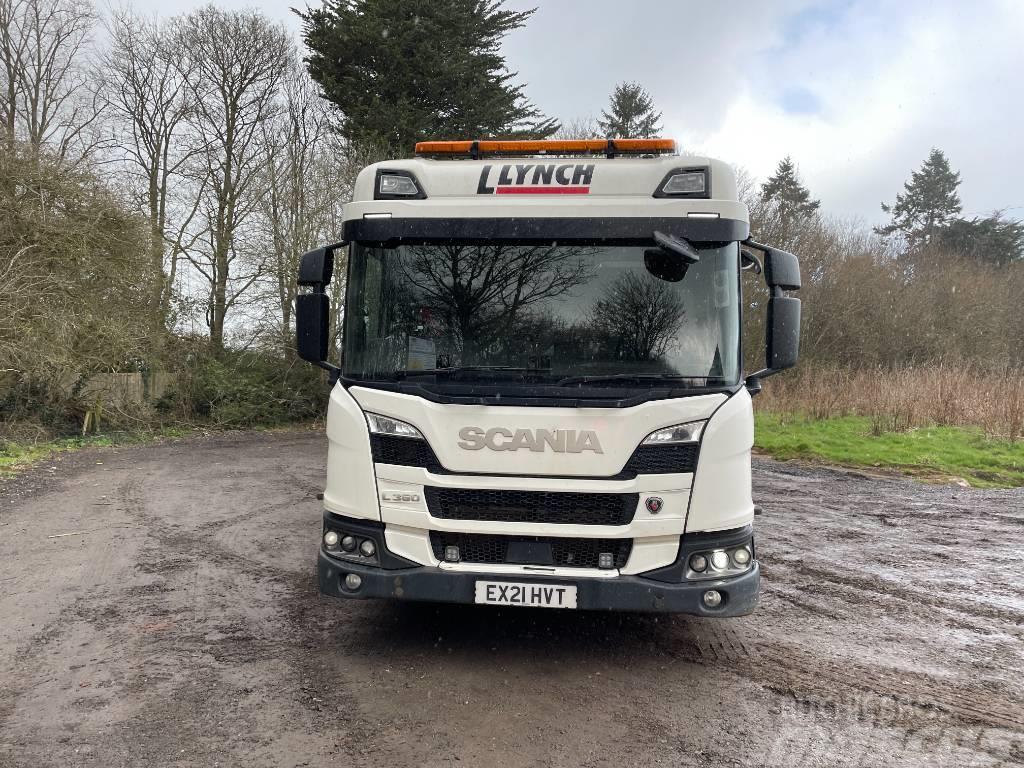 Scania L360 LOW ENTRY TIPPER LORRY Camion benne