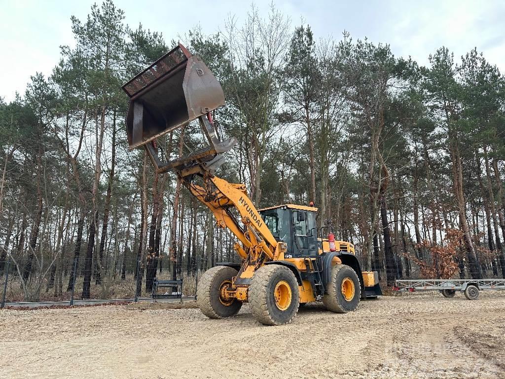 Hyundai HL760XTD-9A HT 2014y, high tipping wheeled loader Chargeuse sur pneus
