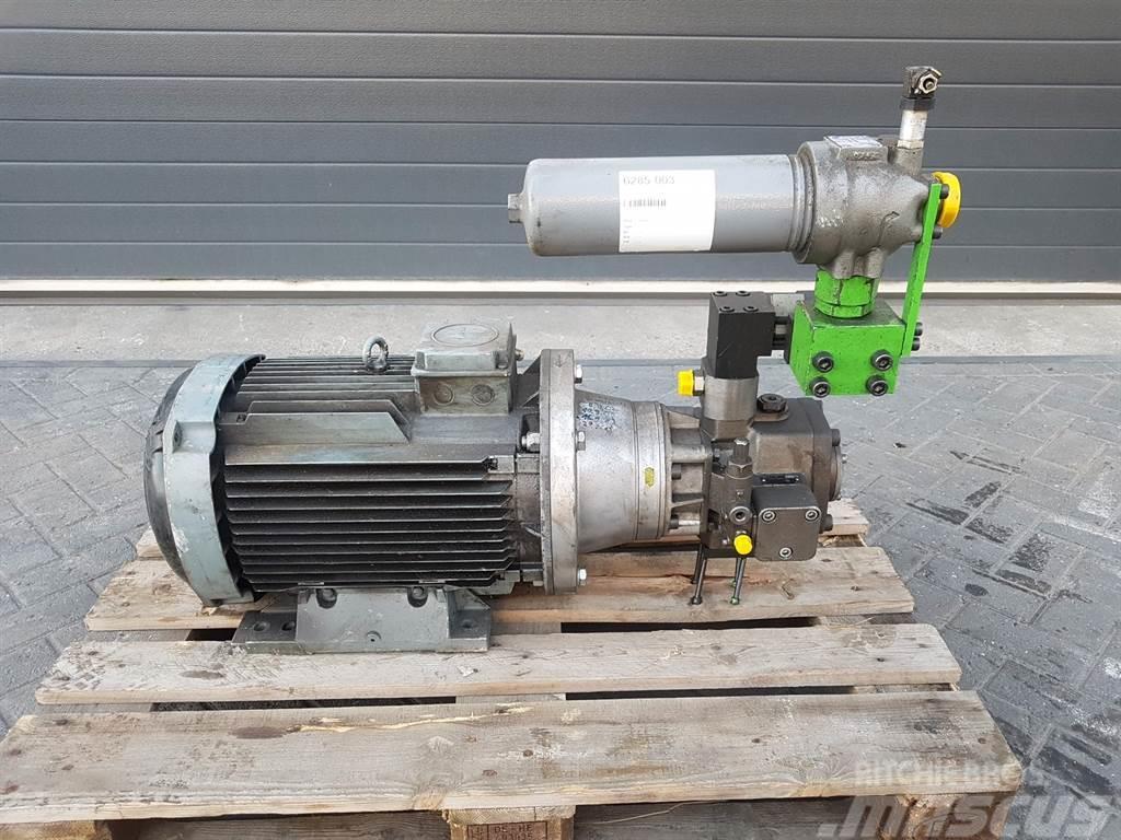  22 kW - Compact-/steering unit/Hydraulik aggregate Hydraulique