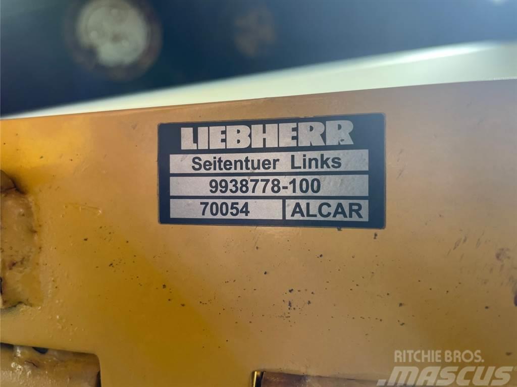 Liebherr A924B-9938778-Hood/Seitentuer links/Kap Châssis et suspension