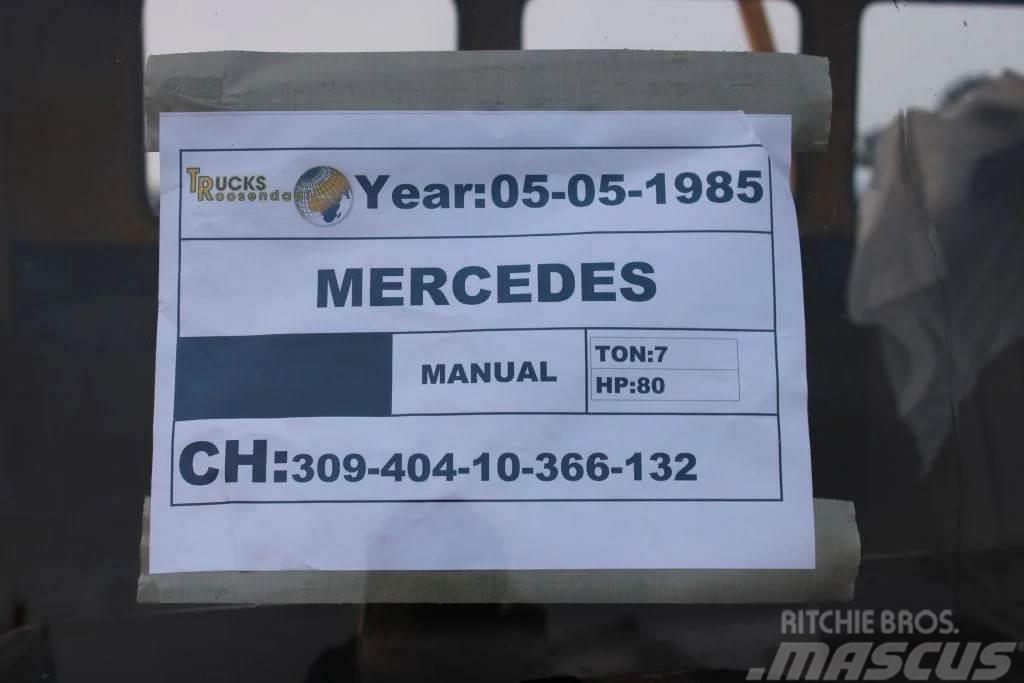Mercedes-Benz 708 MANUAL Camion porte engin