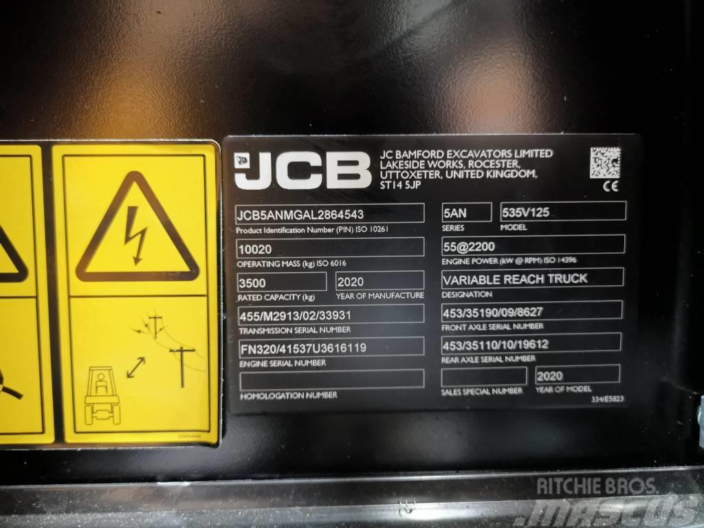JCB 535 V 125 Chariot télescopique