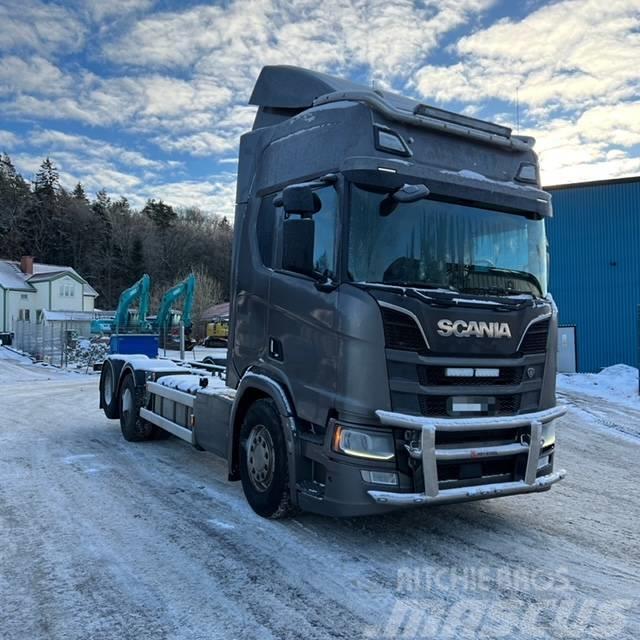 Scania R580 6x2 Chassis Cab trucks