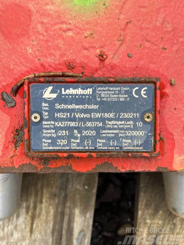 Lehnhoff HS21 Attache rapide pour godet