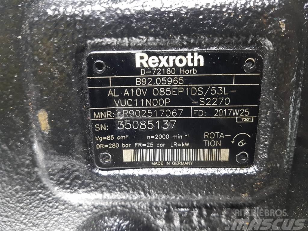 Rexroth ALA10VO85EP1DS/53L - Load sensing pump Hydraulique