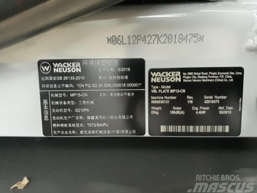 Wacker Neuson MP15-CN Plaque vibrante