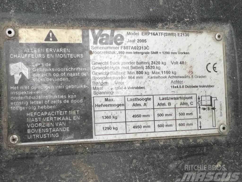 Yale ERP 16 Chariots élévateurs électriques