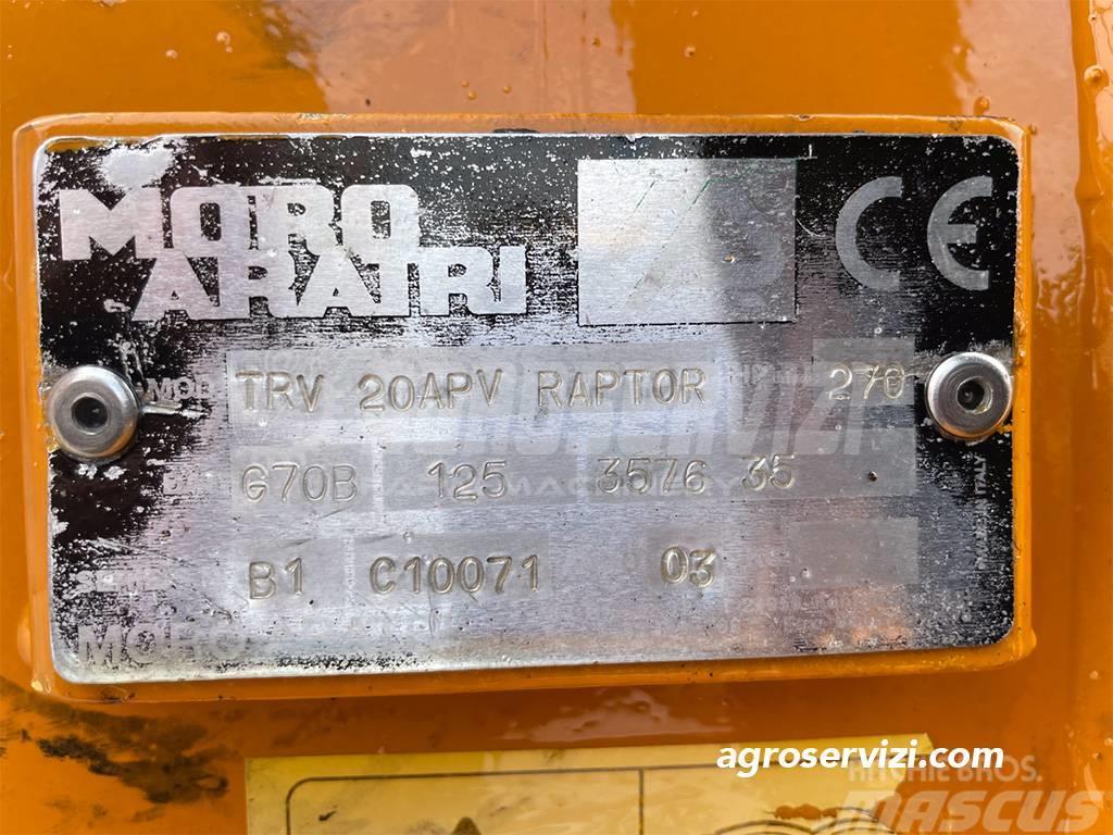  MORO ARATRI TRV 20 APV RAPTOR N.479 Charrue réversible