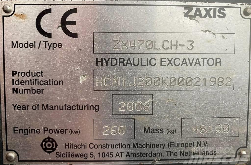 Hitachi ZX 470 LC H-3 Pelle sur chenilles