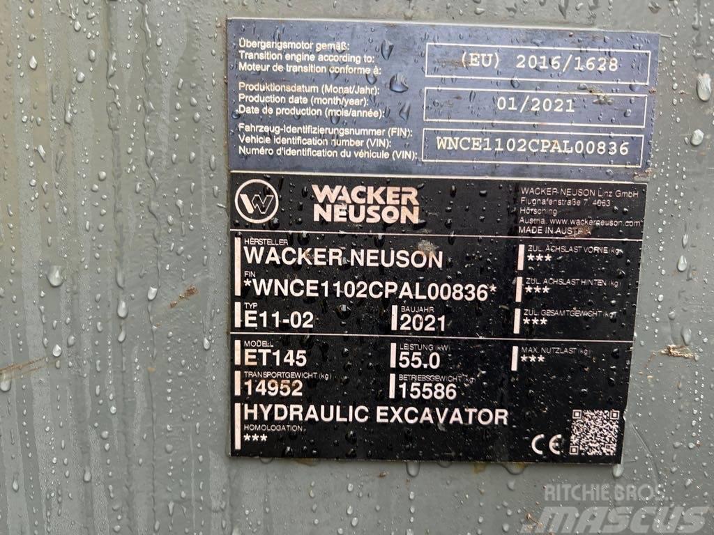 Wacker Neuson ET145 Pelle sur chenilles