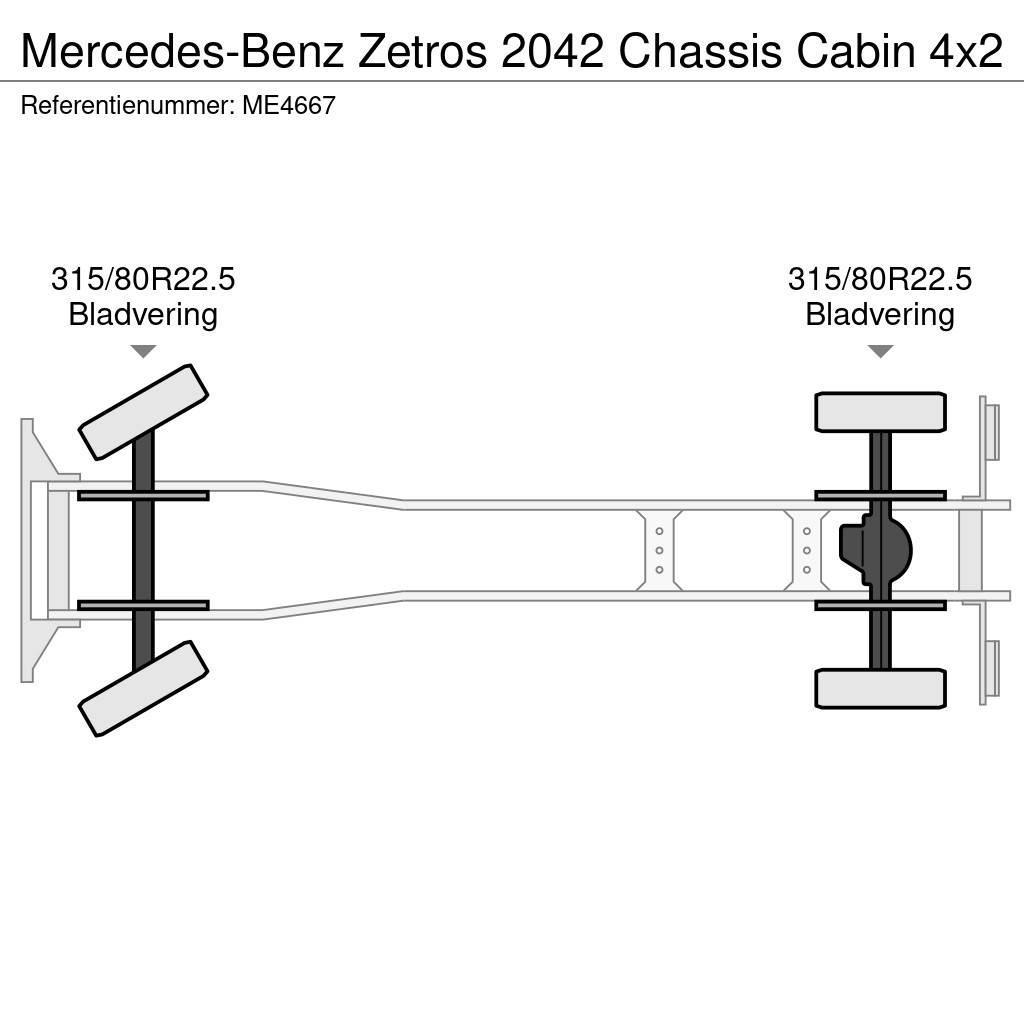 Mercedes-Benz Zetros 2042 Chassis Cabin Châssis cabine