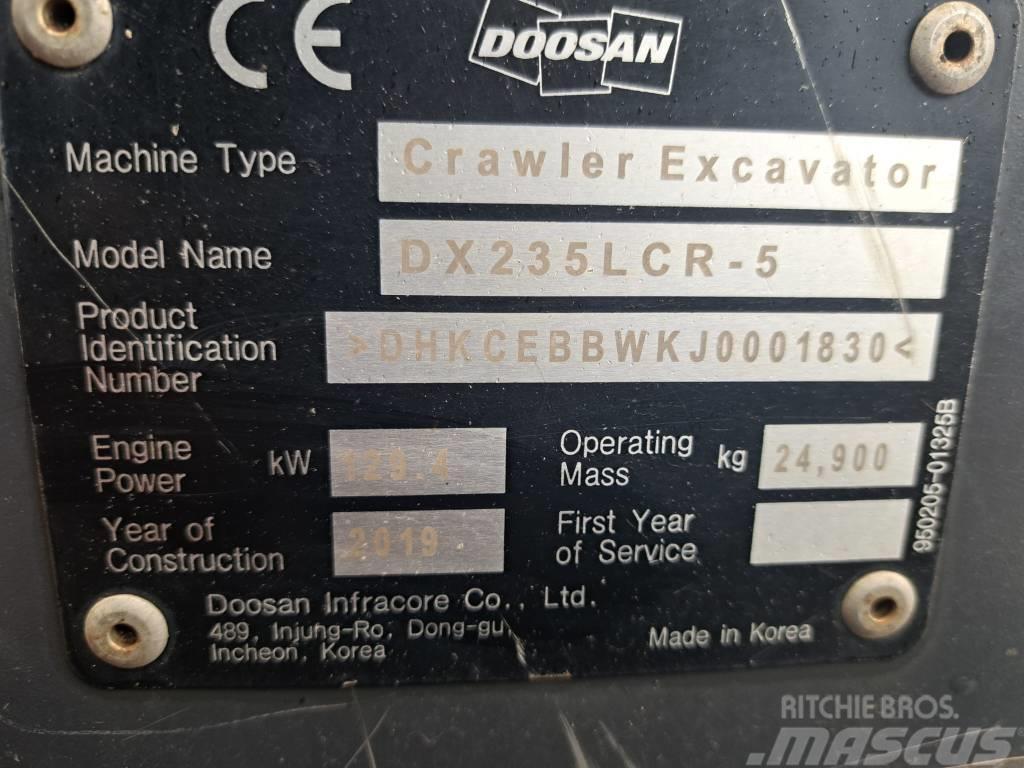 Doosan DX 235 LCR-5 Pelle sur chenilles